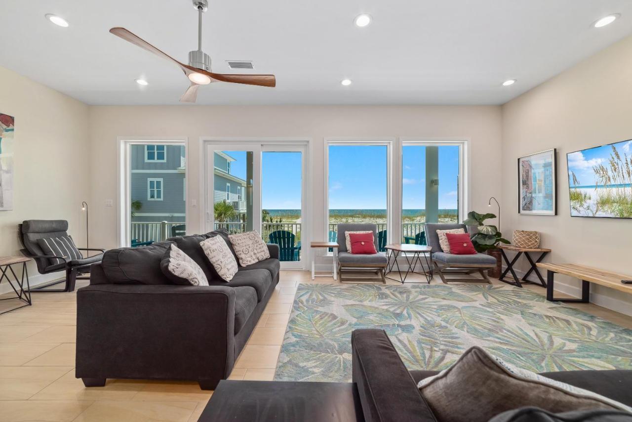New Gulf Front With Game Room Family Friendly! Gulf Breeze Exterior photo