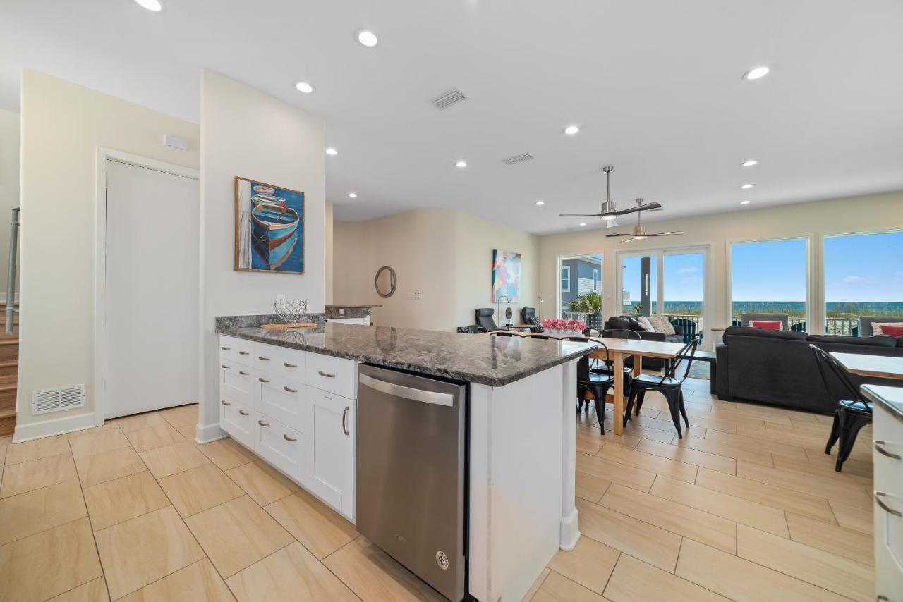 New Gulf Front With Game Room Family Friendly! Gulf Breeze Exterior photo