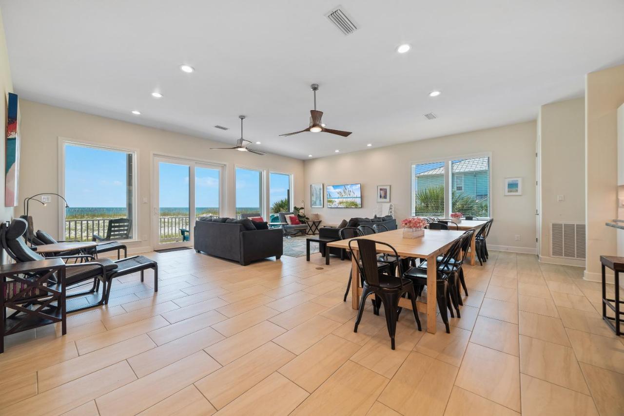 New Gulf Front With Game Room Family Friendly! Gulf Breeze Exterior photo